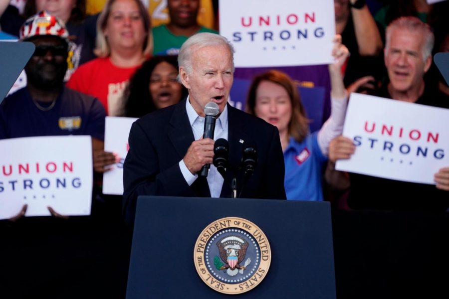 Biden+Calls+out+MAGA+Republicans+During+Labor+Day+Trips+to+Swing+States