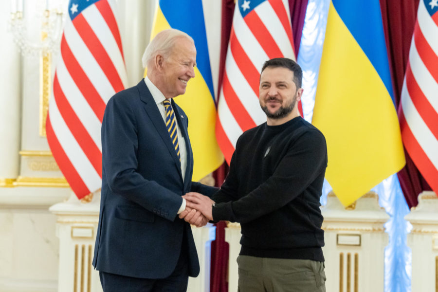 Biden Makes Surprise Covert Trip to Ukraine