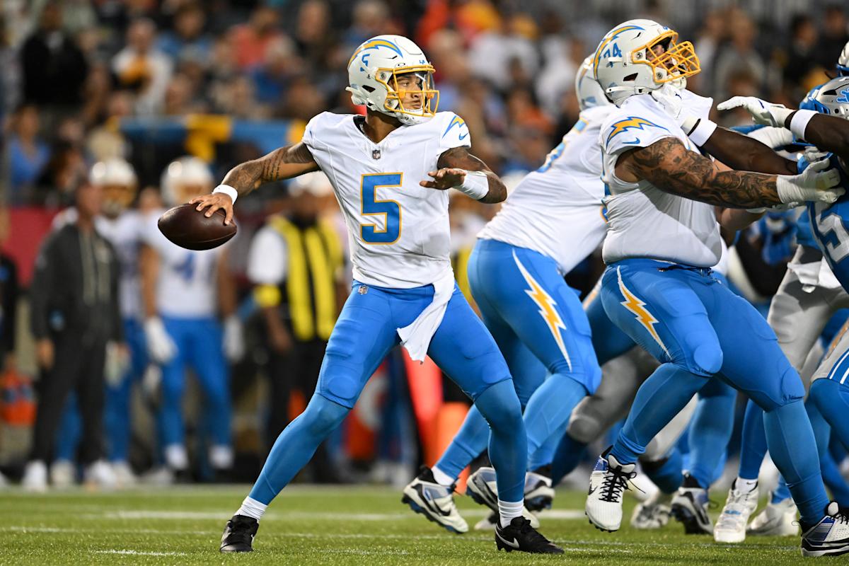Chargers Backup QB Trey Lance