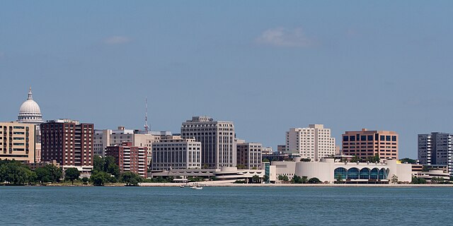 Skyline of Madison, Wisconsin