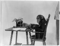 Breaking News: Infinite Monkeys Finally Recreate Shakespeare on Typewriter