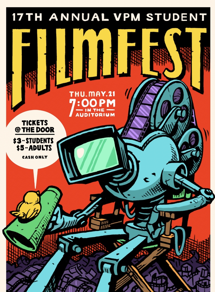 The poster for VPM's 17th annual Film Festival